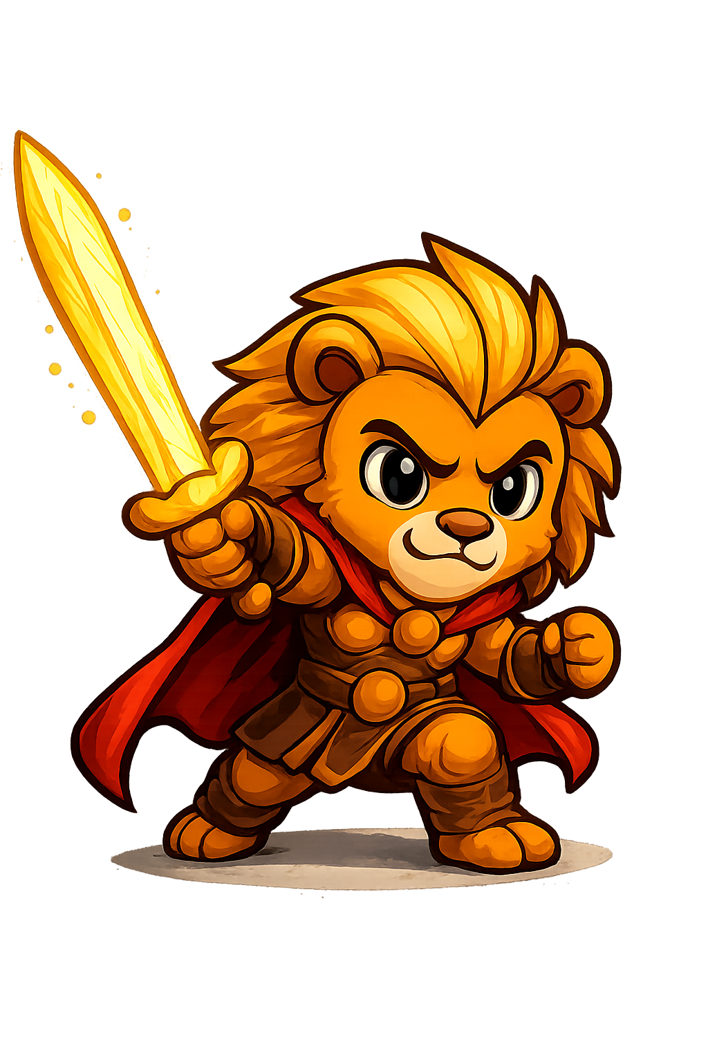 Embermane, your lion companion